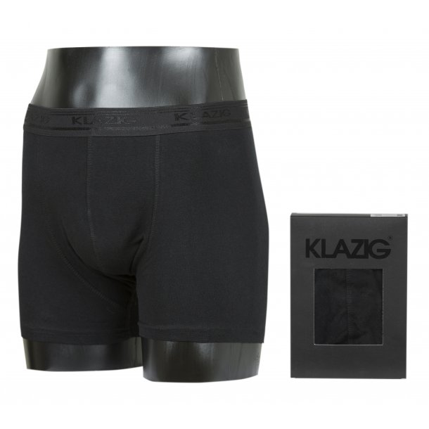 Klazig Boxershorts, Sort, str. XL, 9 par slges samlet.