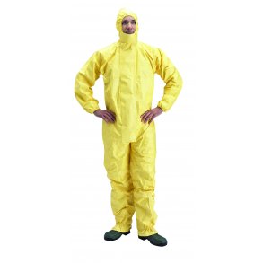 Beskyttelsesdragt, Tychem 2000 C, med fdder.