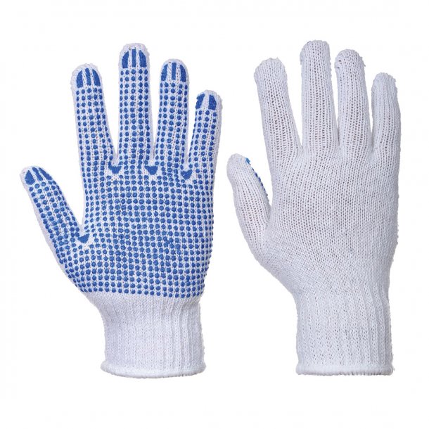 hage Overskyet Konkurrere Klassisk Polka Dot Handske, Hvid/Blå. - Handsker - CC Safety